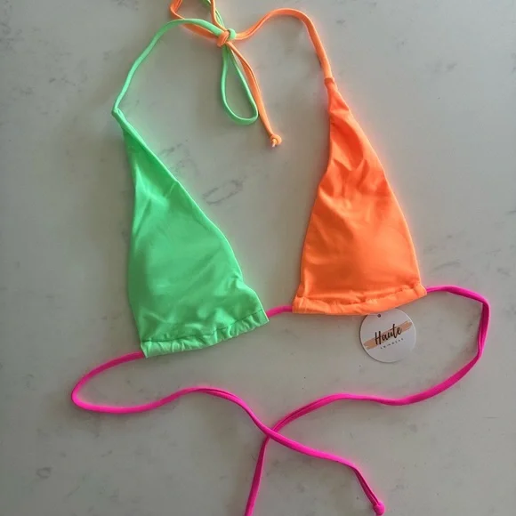 Vibrant Neon Bikini Set - Picture 3 of 8